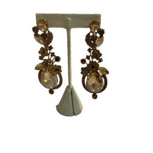 Gold with Diamond earring NEW